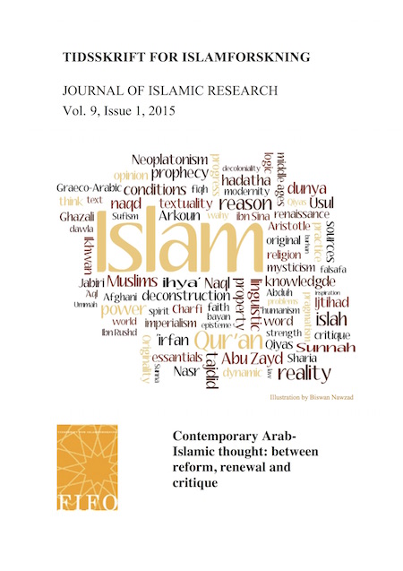 					View Vol. 9 No. 1 (2015): Contemporary Arab-Islamic thought: between reform, renewal and critique
				